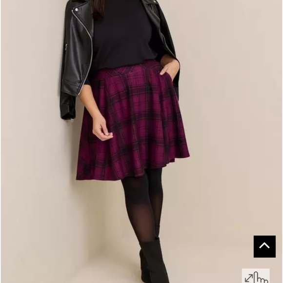 torrid Dresses & Skirts - Torrid Mini Studio Luxe Ponte A-Line Skirt